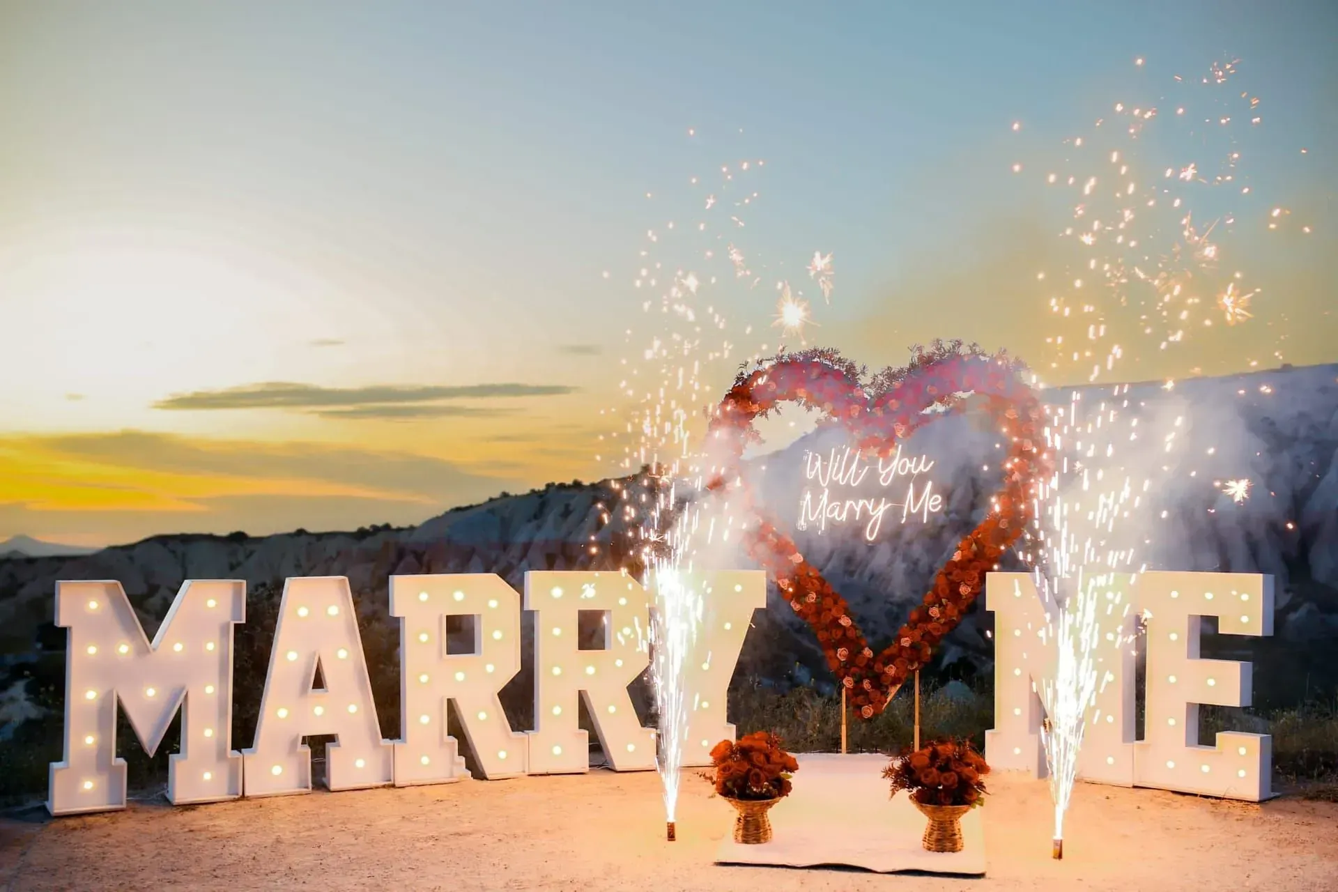 Balon manzarasında teklif